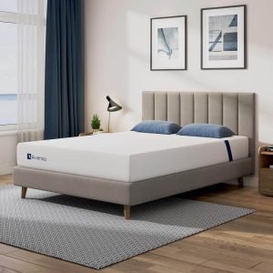 Avenco California King Medium Cooling Gel Memory Foam 8 in. Mattress, Comfort and Supportive Bed-in-a-Box Mattress, Multi-colored