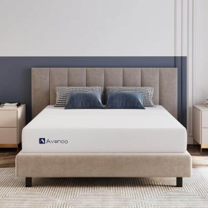 Avenco Full Medium Cooling Memory Foam 10 in. Mattress, CertiPUR-US Certified Bed-in-a-Box Mattresses, Multi-Colored