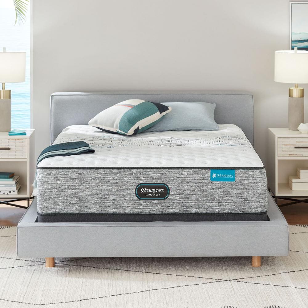 Beautyrest Harmony Lux Carbon Series 13.5 in. Extra Firm California King Mattress, White Beautyrest Harmony Lux Carbon Series 13.5 in. Extra Firm California King Mattress, White