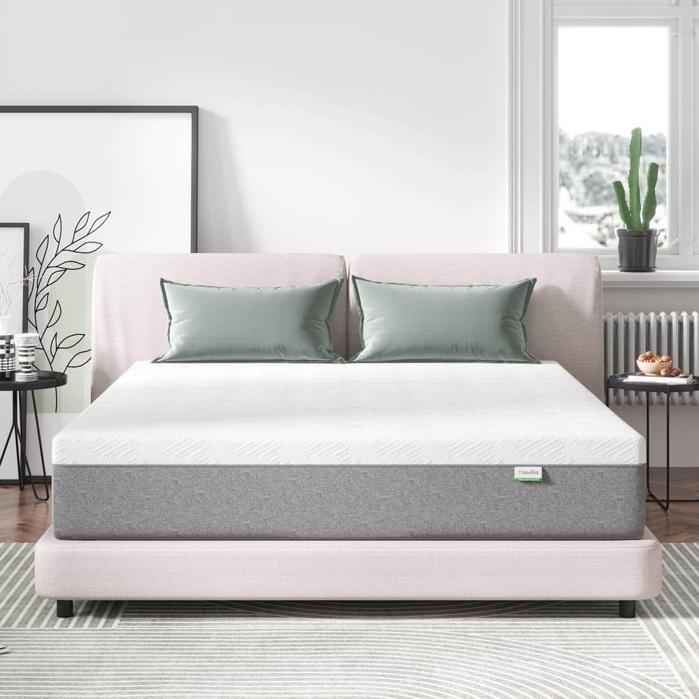 Novilla 12 in. Medium to Firm Gel Memory Foam Tight Top Queen Mattress, OEKO-TEX Standard 100 Certification Mattresses, Multi-Colored Novilla 12 in. Medium to Firm Gel Memory Foam Tight Top Queen Mattress, OEKO-TEX Standard 100 Certification Mattresses, Multi-Colored