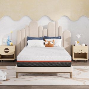 Sweetnight Support Plus 8 in. Medium Innerspring Mattress Tight Top Full Hybrid Mattress, Multi-Colored