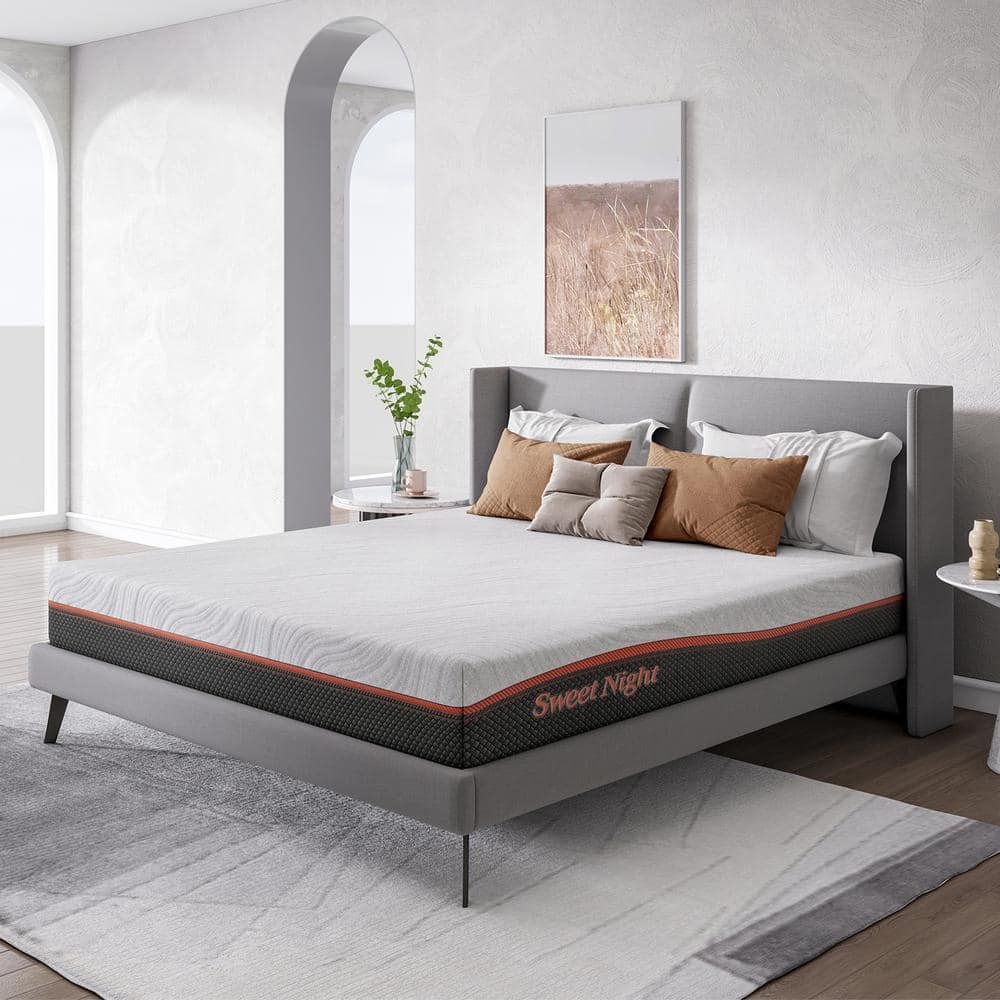 Sweetnight Support Plus 8 in. Medium Innerspring Mattress Tight Top Queen Hybrid Mattress, Multi-Colored Sweetnight Support Plus 8 in. Medium Innerspring Mattress Tight Top Queen Hybrid Mattress, Multi-Colored